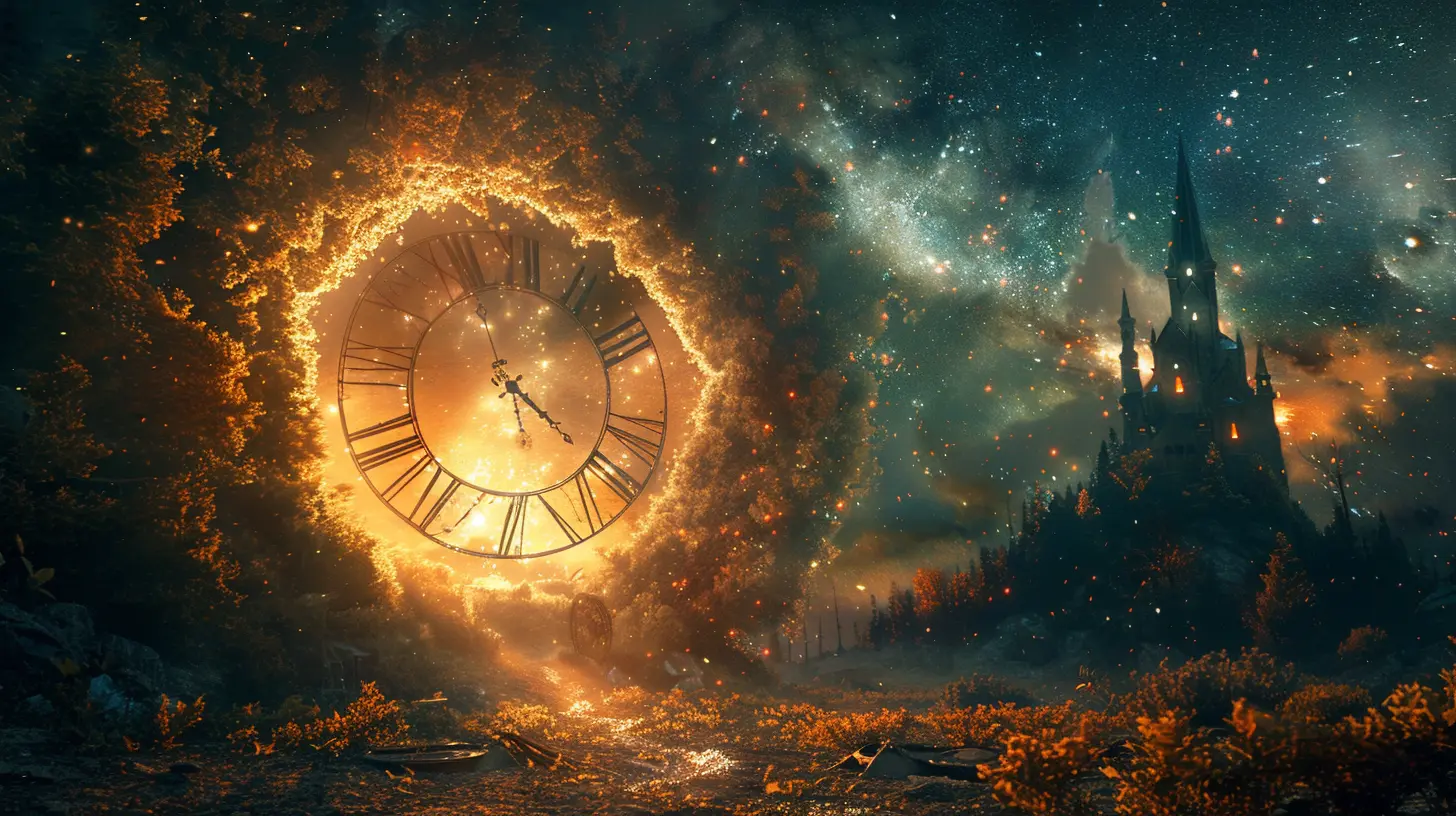 Exploring Themes of Time Travel in Interactive Story-Driven Games