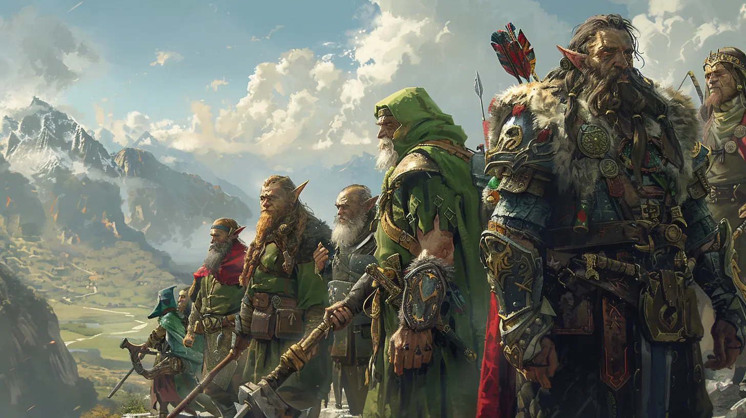 Why Elves, Orcs, and Dwarves Dominate Fantasy Game Races