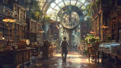 Exploring Themes of Time Travel in Interactive Story-Driven Games